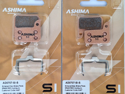 2 Paar SRAM Avid RED HRD Level Ultimate Bremsbelag metallisch gesintert sinter