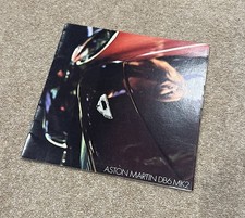 Aston Martin DB6 Mkii -  Original Brochure From 1969  - Very Good Condition