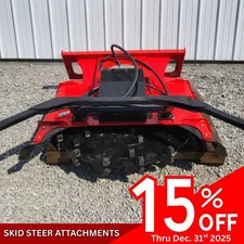 Disc Mulcher Hydraulic Standard Flow 43 inch Skid Steer Attachment