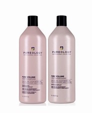 Pureology PURE Volume Shampoo and Conditioner Liter Duo Set 33.8oz each 