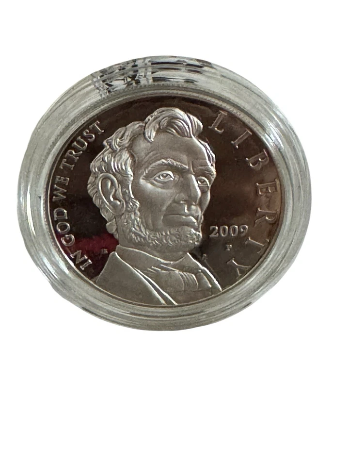 2009 P Abraham Lincoln UNC Commemorative 90% Silver Dollar w/COA & OGP - Image 2 of 3