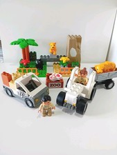 Lego Duplo Set 4971 Zoo Vehicles With Animals And Figures