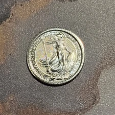 2023 1/10 oz Silver Britannia Coin – .999 Fine Silver – King Charles III