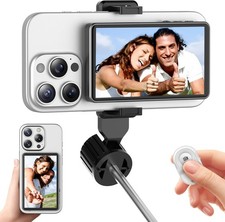 Magnetic Phone Vlog Selfie Monitor Screen,1080P Wireless Recording,Back Camera S