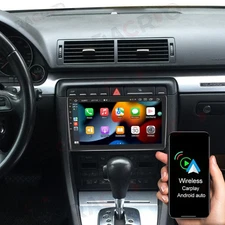 For Audi A4 2000-2009 Apple Carplay Car Stereo Radio GPS Wifi Navi Android 15