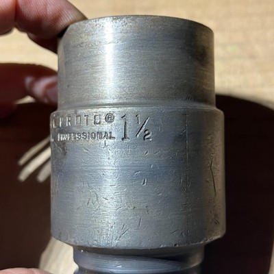 PROTO PROFESSIONAL 07524L DEEP 1-1/2'' IMPACT SOCKET 6 PT 3/4'' DRIVE Modified - C