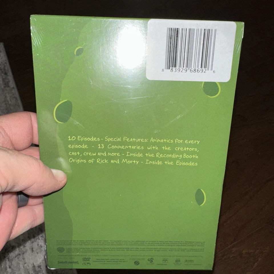 Rick and Morty: The Complete Third Season (DVD, 2018, 2-Disc Set) NEW PROMO - Image 2 of 4