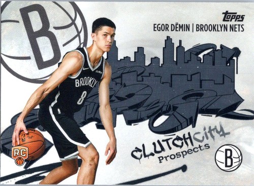 2025 Topps Chrome Update Egor Dëmin Base (RAW)