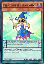 Yu-Gi-Oh TCG FUEN-FR047 SR Performapal Trump Witch Fusion Enforcers