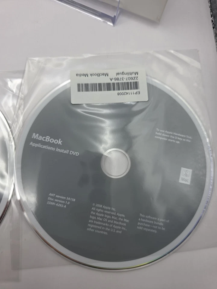 Apple | Mac OS X Install DVD + Applications Install DVD | Anleiteitung | Gut - Bild 3 von 4