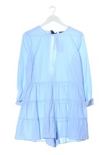 ZARA Tuta corta Donna Pantalone Taglia IT 42 blu stile casual