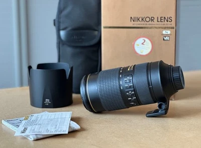 Nikon AF-S 80-400mm f/4.5-5.6 G ED VR NIKKOR F-mount | Guter Zustand OVP Gar. - Bild 1 von 4