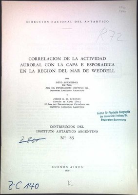 Correlacion de la actividad auroral con la Capa e Esporadica en la region del ma