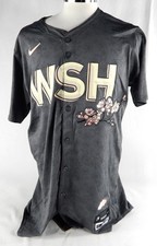 2024 Washington Nationals Jose A. Ferrer #47 Game Issued P Used Grey Jersey City