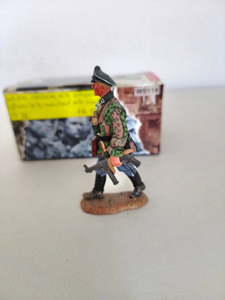 King&Country WS114 , MARCHING WAFFEN OFFICER , 1/32, No Thomasgunn,no Showcase - Photo 2/4