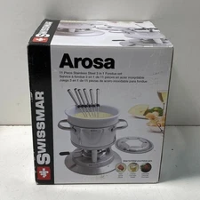 SwissMAR Fondue Stainless Steel Set