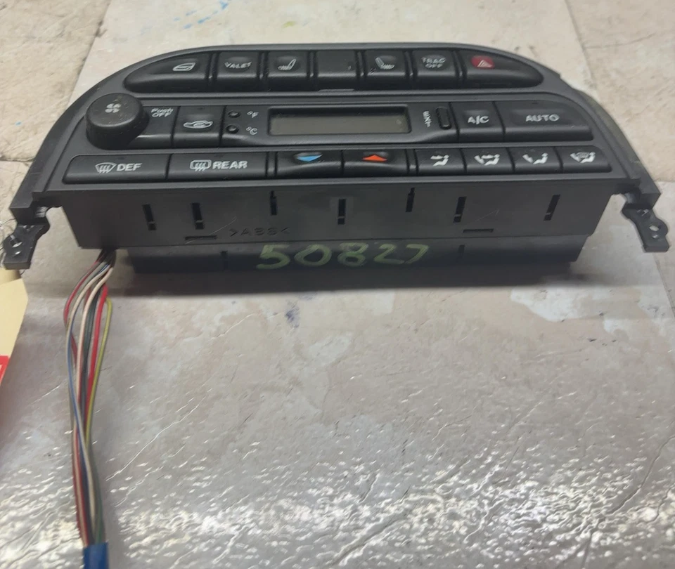 JAGUAR XK8 98-03 XJ8 1997-2006 calentador aire acondicionado temperatura climatizador interruptor Foto 3 de 4