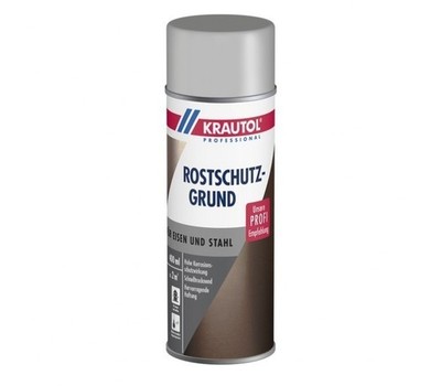  22,43L   2  x 400 ml KRAUTOL ROSTSCHUTZGRUND Spray grau Eisen Stahl ect.
