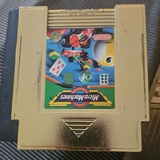Micro Machines (Nintendo NES, 1991) Authentic Gold Cart Pins Camerica Cartridge