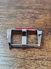 22mm Stainless Steel Polished Tang Watch Buckle Replacement For Panerai PAV00625