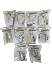 Metz 130B21D1APL-E Network Keystone RJ45 CAT6a Extension Box Jack **Lot of 10**