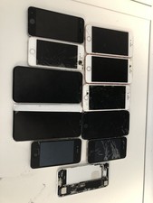 Job Lot 10 x Various Apple iPhones - All Untested For Parts Only