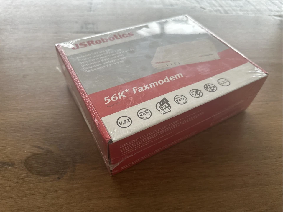 US Robotics - 56K Fax-modem - New & Sealed - Image 3 of 4