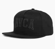 RVCA Jonah Snapback Hat Cap Black 23D5502502-...
