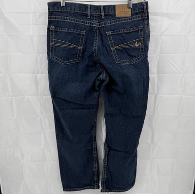 LABCO FR Cat2 FLAME RESISTANT Relaxed Fit COMFORT FLEX Work DENIM JEANS Sz 36X29