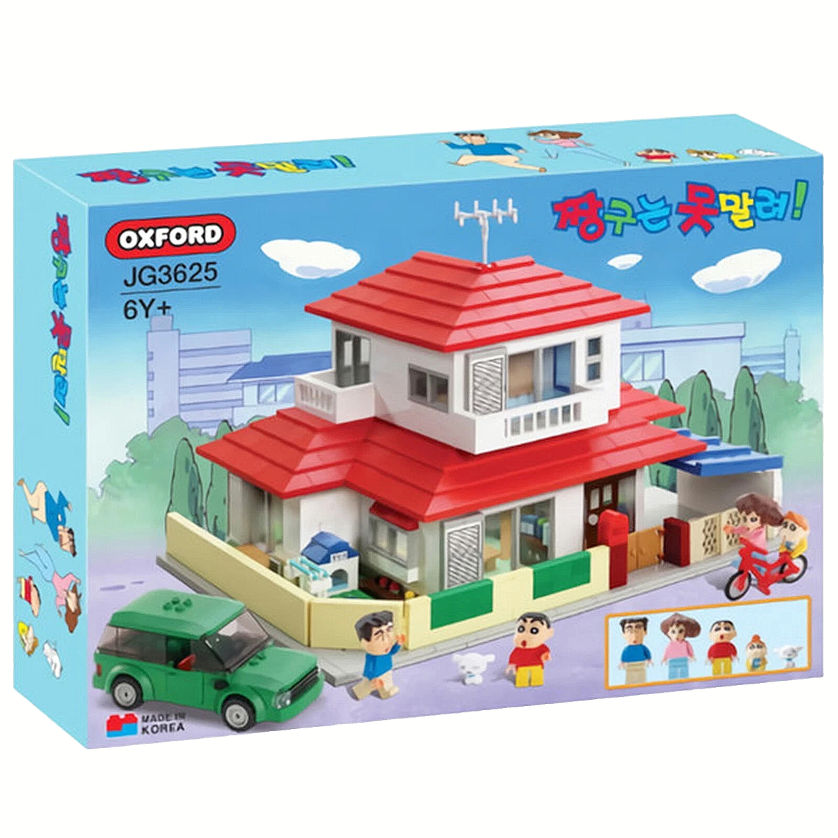 Oxford JG3625 Crayon Shin-Chan House Building Block Set with