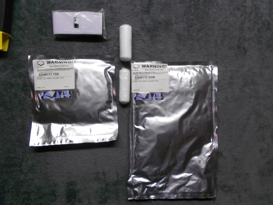 EvoShield Для Взрослых Заказной Формовочный Защитный Ножной Аккумулятор | Синий камуфляж | НОВАЯ Открытая Коробка - Изображение 4 из 4