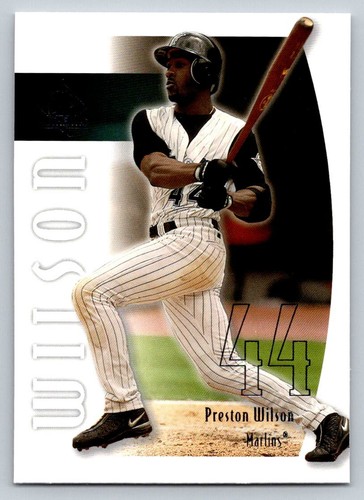 2002 SP Authentic Preston Wilson #71 card