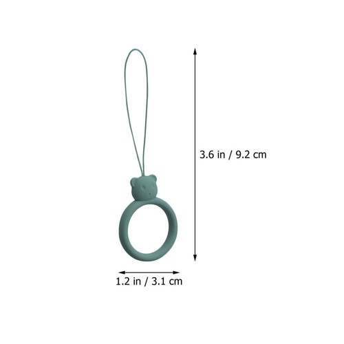 10 Pcs Handytasche Mit Ringschnalle Praktisches Schlüsselband Fingerring - Zdjęcie 7 z 12