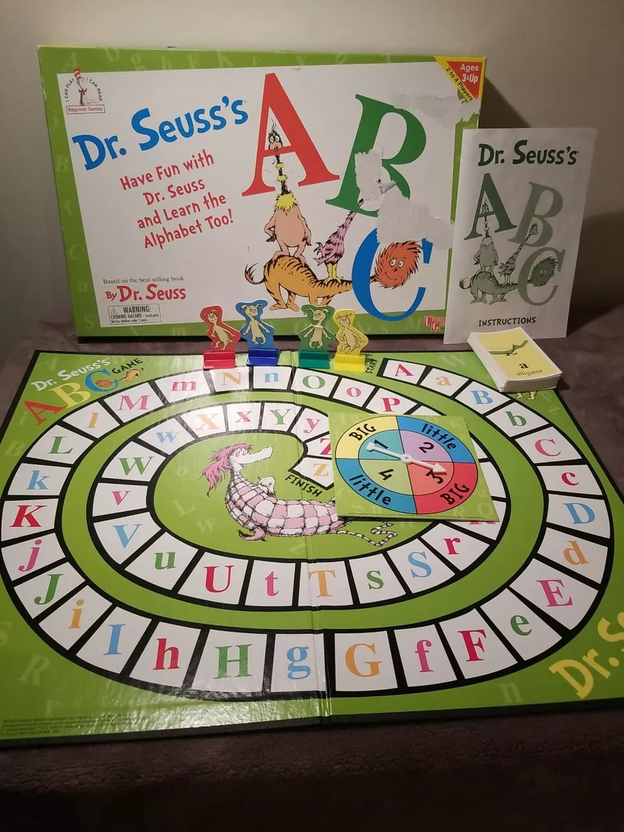 Dr. Seuss's ABC Game by University Games Age 3 for sale online