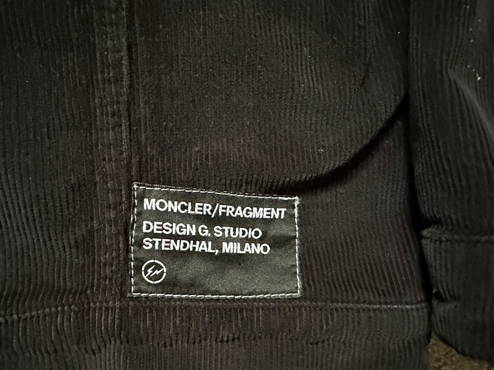 MONCLER GENIUS 7 MONCLER FRAGMENT HIROSHI FUJIWARA GRAPHIC JACKET RRP £1,195 image 6
