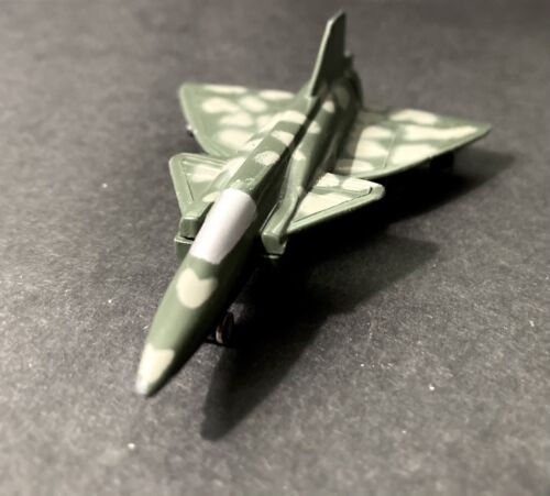 Avión militar vintage Zee Toys Saab AJ 37 Viggen juguete fundido a presión Dyna Flites - Imagen 2 de 6