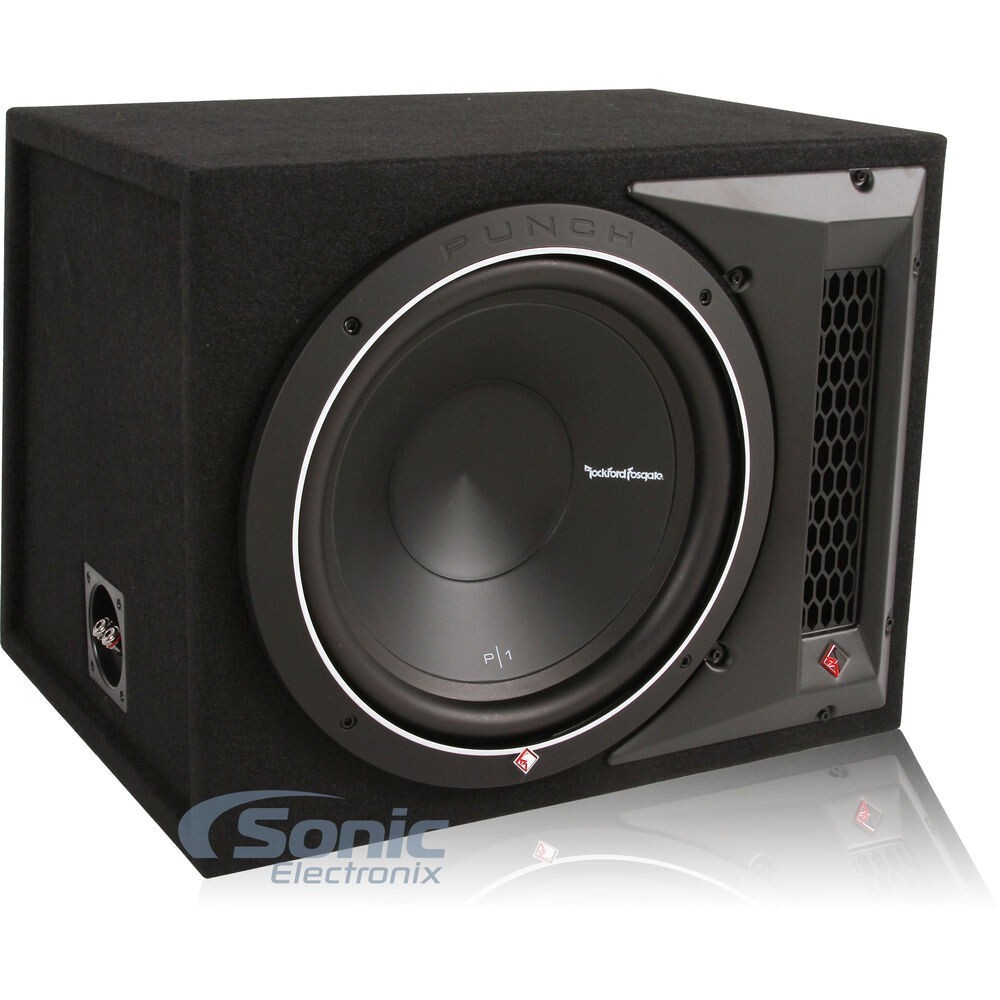 Сабвуфер Rockford Fosgate P1 1X12 500 Вт с 12-битной загрузкой 44890₽