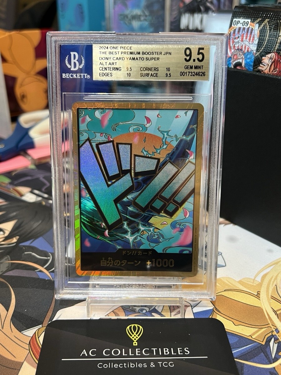 BGS 9.5 2024 ONE PIECE CARD THE BEST Premium Booster JPN Yamato