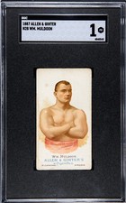1887 ALLEN & GINTER N28 WM. MULDOON  SGC 1  FREE USPS