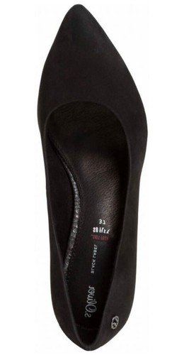 s.Oliver Damen Pumps, Größe 38, Leder, schwarz, NEU!!! - Bild 2 von 3