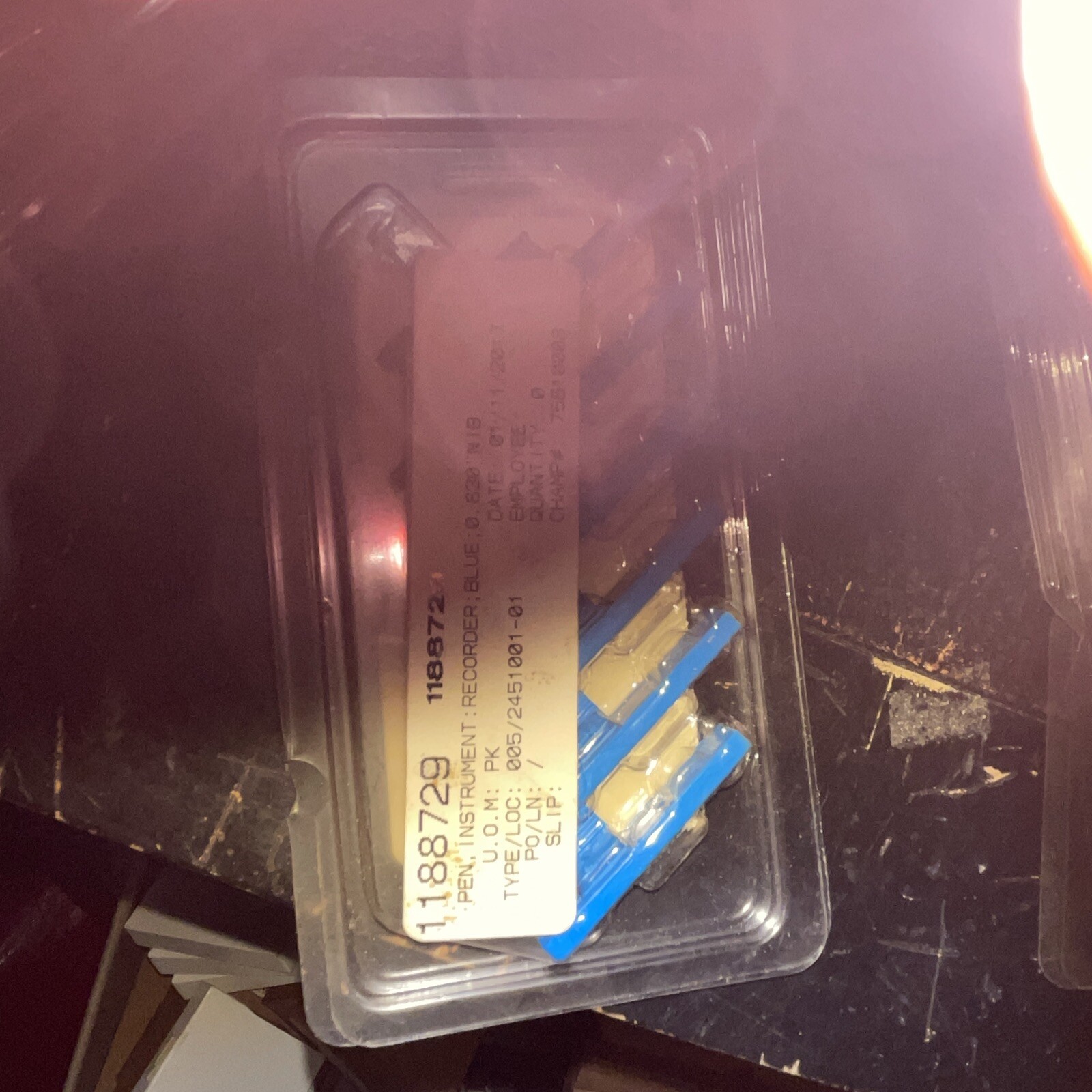 GRAPHIC CONTROLS BLUE MARKER PEN 10557685 / 82-39-0403-06 6 Pack