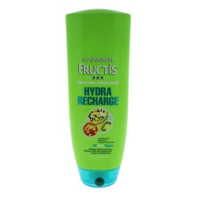 Garnier Hydra Recharge Fortifying Conditioner for All Hair Types 13 oz Pack of 2