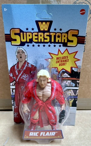 WWE Superstars Series 1 Ric Flair Unpunched *DAMAGED PACKAGE*