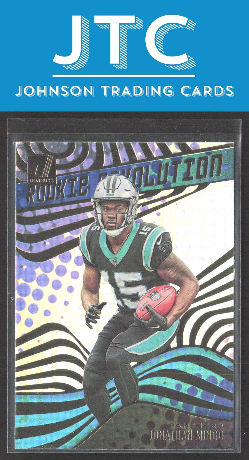 2023 Donruss Jonathan Mingo Rookie Revolution Galactic Carolina Panthers