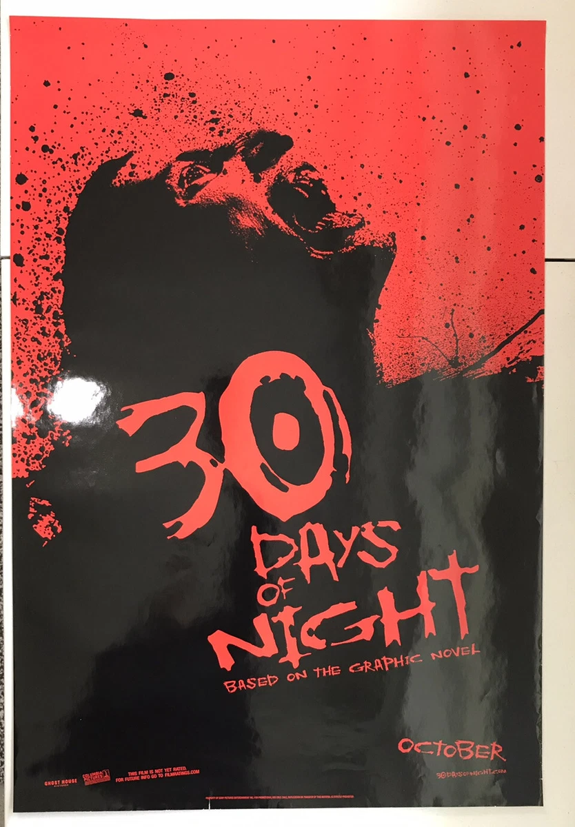 “30 Days Of Night” Original Quad Poster - Film Poster - Movie Poster