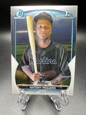 2023 Bowman Chrome Baseball Prospects Antony Peguero #BCP-62 Marlins 0418