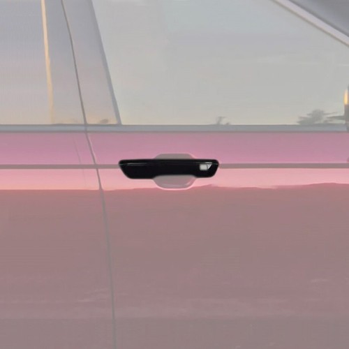 4PCS Carbon Fiber Exterior Door Handle Trim For Tundra 86 Subaru BRZ