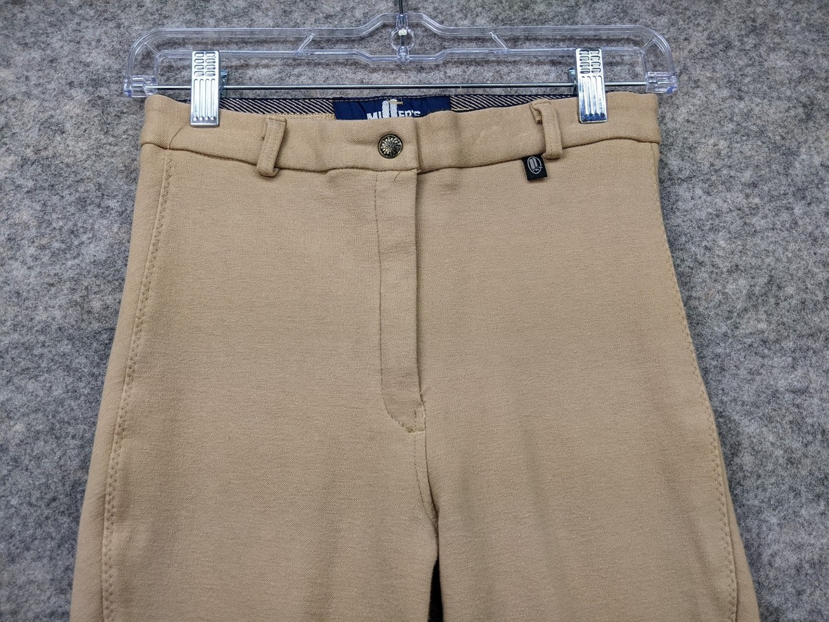 Pantalon D'équitation Millers Femme, Beige, Taille L, Coton, Fabriqué Aux USA, Occasion