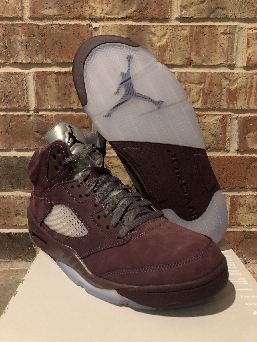 New 11.5 Nike Air Jordan 5 Burgundy Bordeaux 2023 Retro SE New 11.5 Nike Air Jordan 5 Burgundy Bordeaux 2023 Retro SE