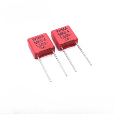 WIMA 1.5UF 50V 155 50V 1U5 MKS4 Leg Distance 7.5mm Audio Capacitor 10.3 5 10.5mm